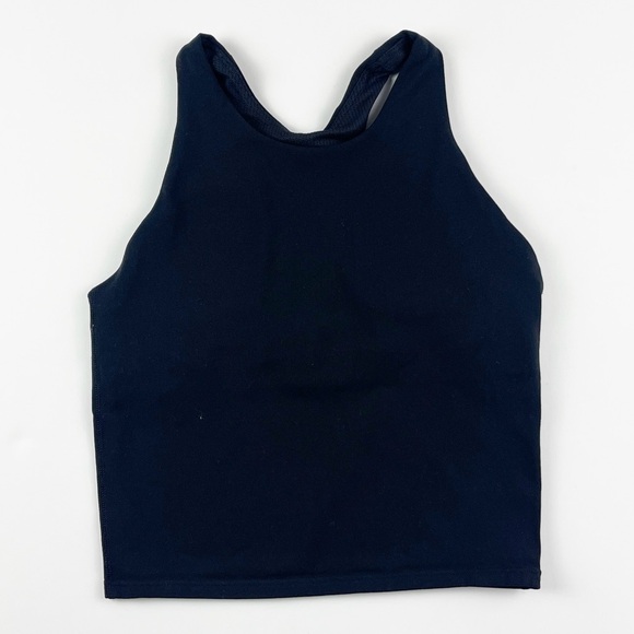 Athleta Girl Black Long Distance Bra Large 12 - Picture 1 of 3